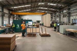 Saviola rivoluziona la sostenibilità con un pannello ecologico al 100% in legno riciclato