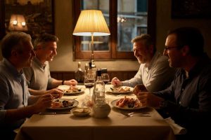 Un pranzo tra leader: Zaia ringrazia Fontana, Fugatti e Fedriga